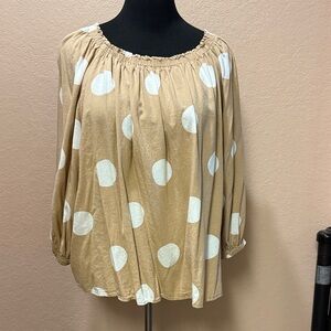 CATO Women's Polka Dot Women's Top Size 18/20 Great Loved Condition